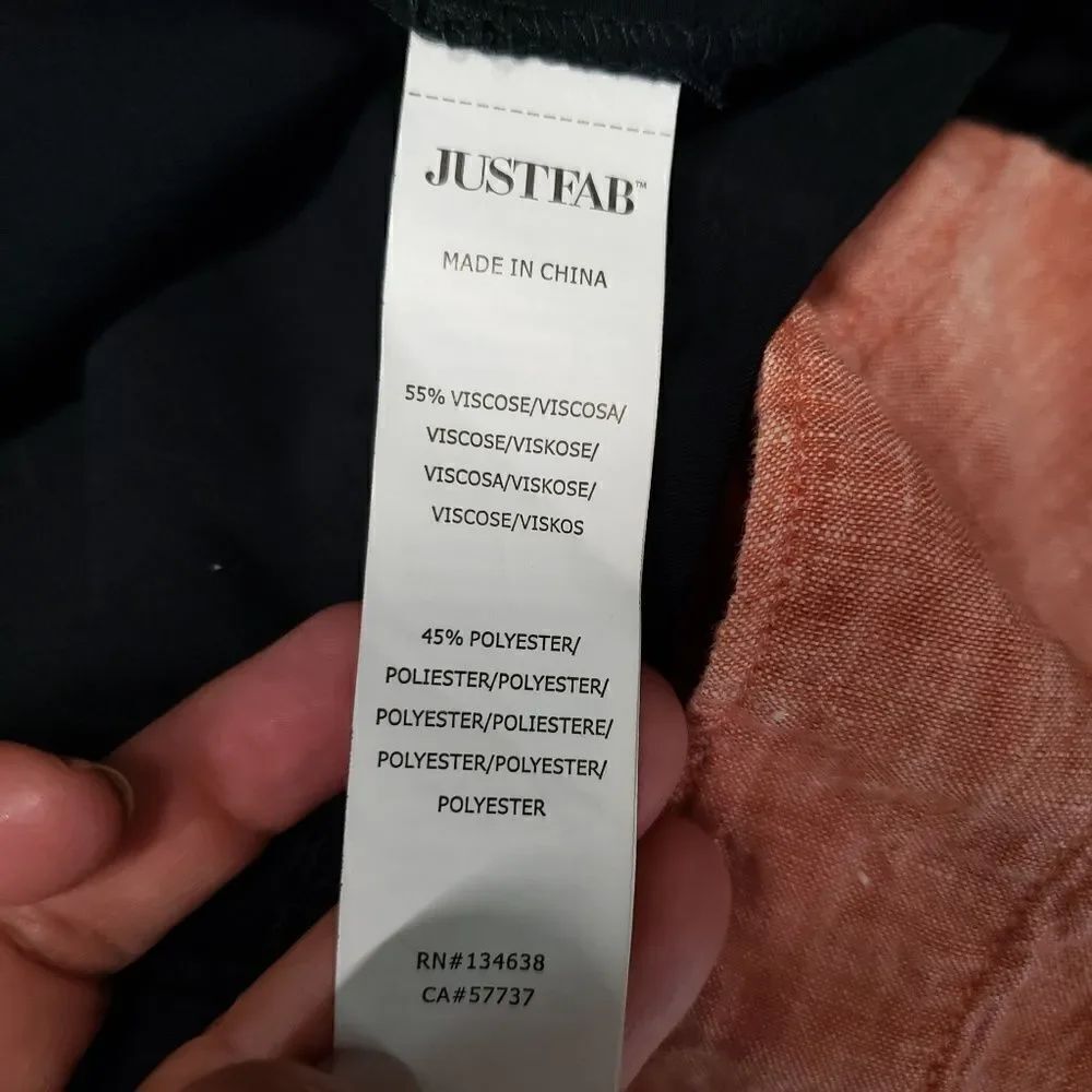 Justfab light weight trench coat - Picture 3 of 8
